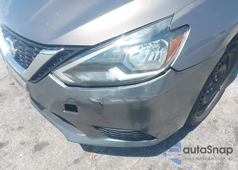 2016 Nissan Sentra S из США, поврежденный, VIN 3N1AB7AP8GY320043